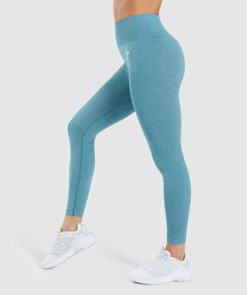 Gymshark Vital Seamless 2.0 Leggings Damen Türkis | 20697OTXP