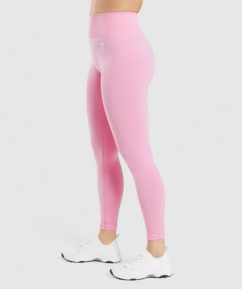 Gymshark Vital Seamless 2.0 Leggings Damen Rosa | 67243AXSD