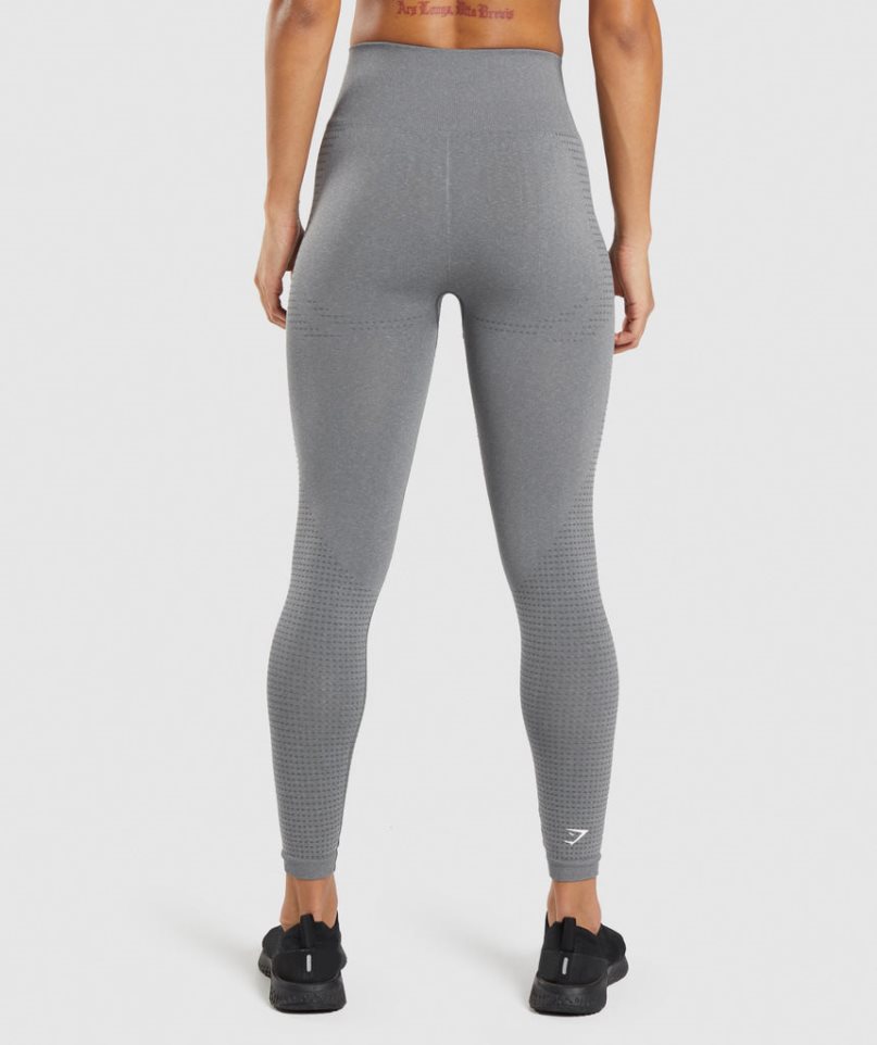 Gymshark Vital Seamless 2.0 Leggings Damen Grau | 69301BFQV