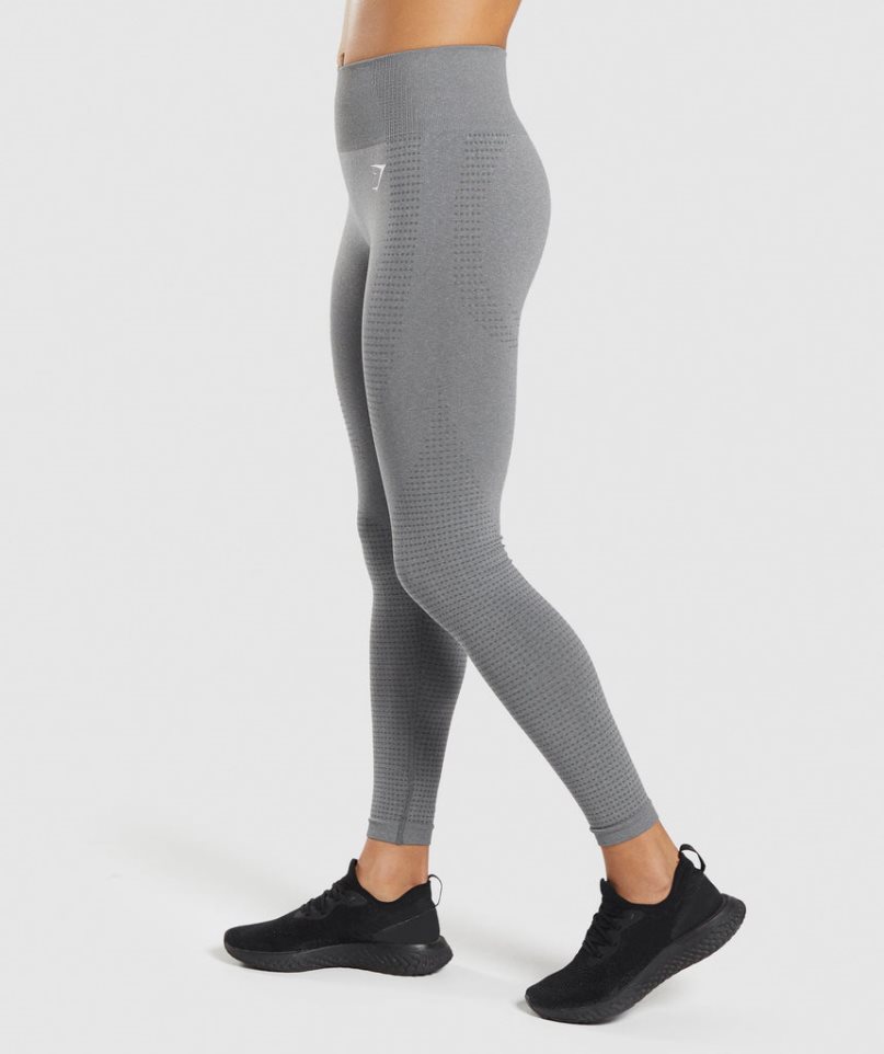 Gymshark Vital Seamless 2.0 Leggings Damen Grau | 69301BFQV