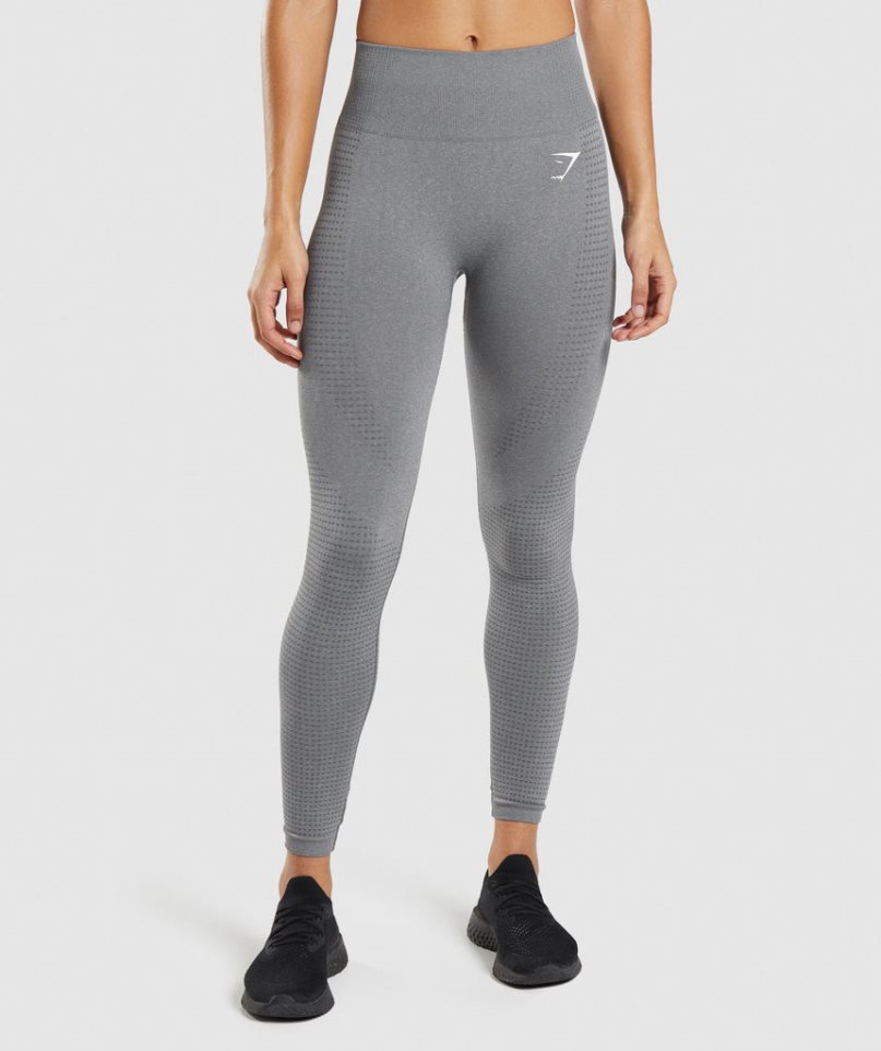 Gymshark Vital Seamless 2.0 Leggings Damen Grau | 69301BFQV