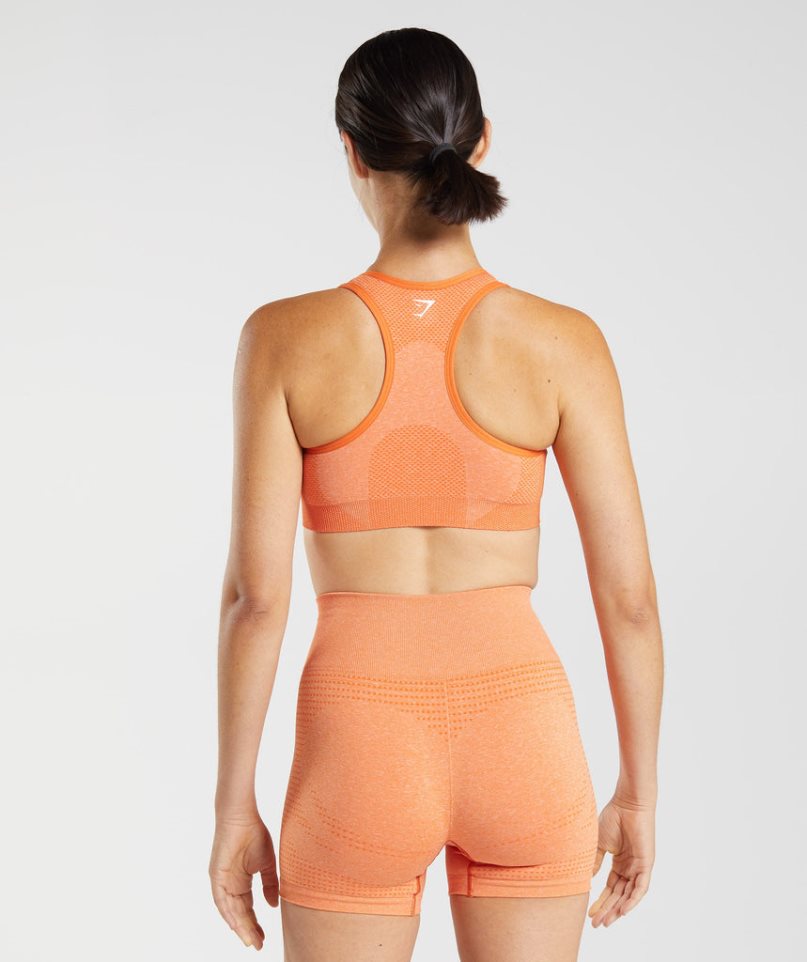 Gymshark Vital Seamless 2.0 Sport Bh Damen Orange | 93152NBPU