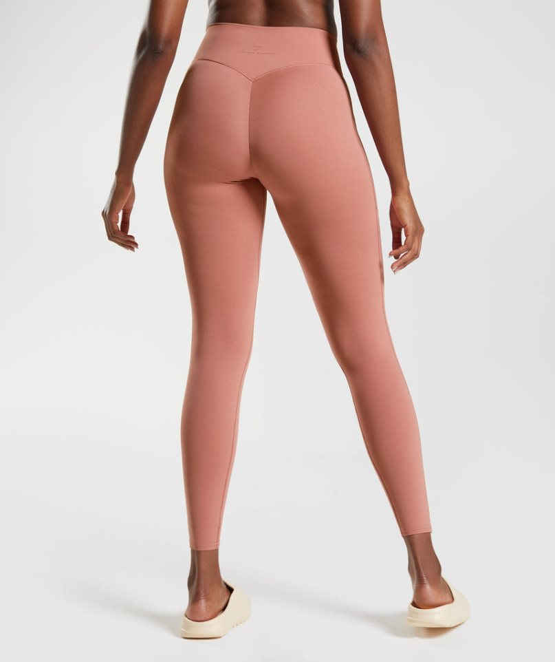 Gymshark Whitney Everyday Pocket Leggings Damen Rosa | 64195MCBQ