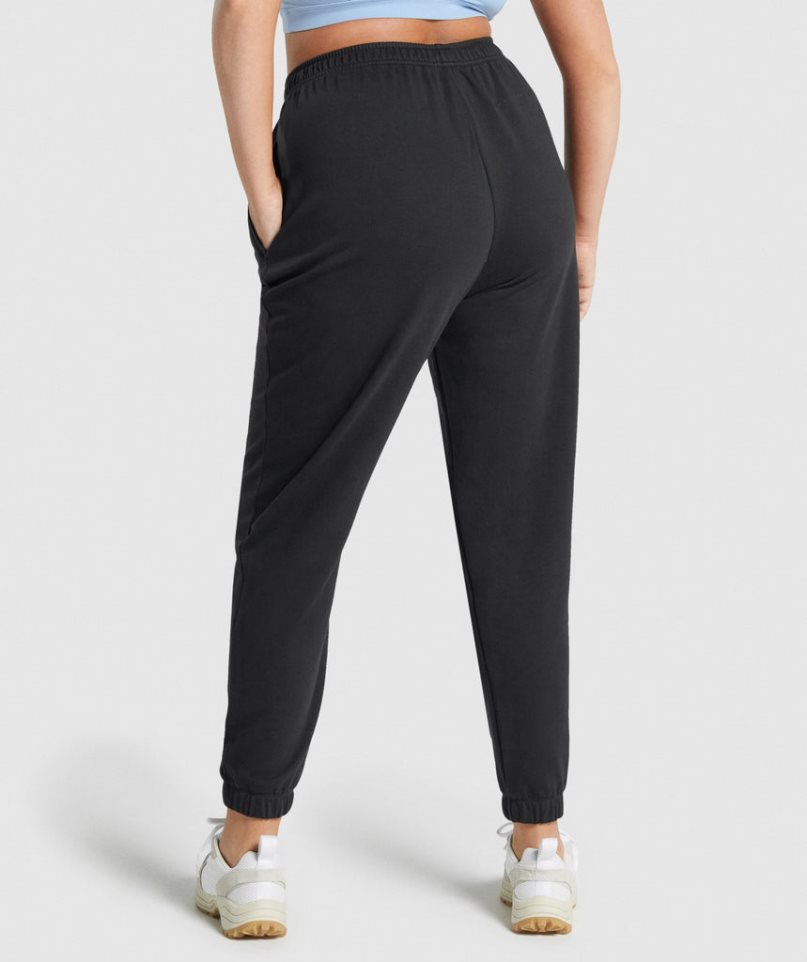 Gymshark Whitney Loose Jogginghose Damen Schwarz | 79086VLRK