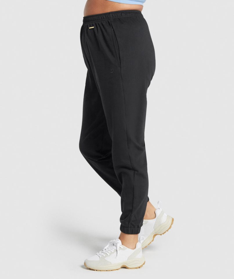 Gymshark Whitney Loose Jogginghose Damen Schwarz | 79086VLRK