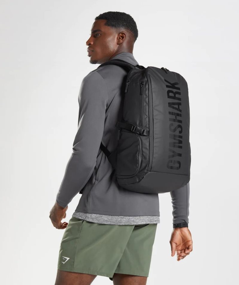 Gymshark X-Series 0.3 Rucksäcke Schwarz | 38416NXSU